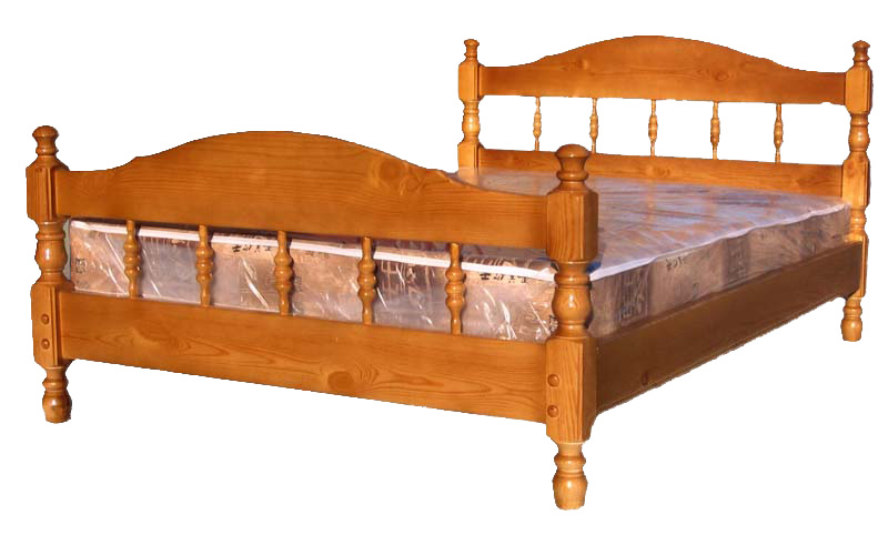 деревянная кровать Точеная